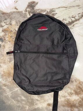 s Black Men's Everyday Backpack with Front Zip Pocket